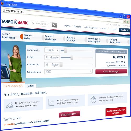 Targobank (Der Online-Kredit  Einfach, sicher und direkt)